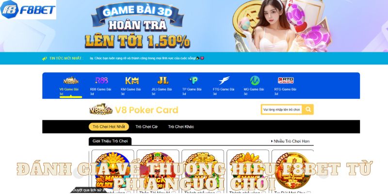 Đánh giá khách quan về thương hiệu cá cược F8bet trên thị trường